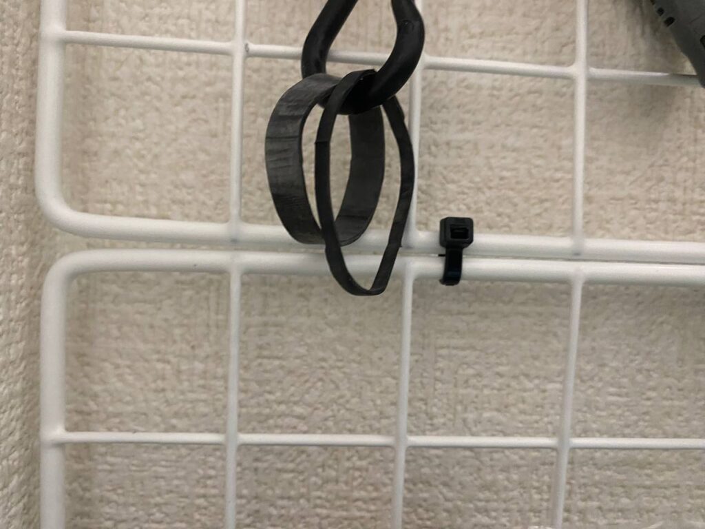 ワイヤーネットの連結